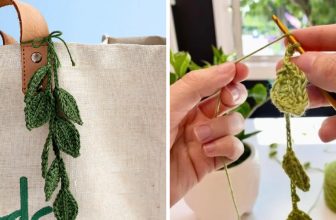 How to Crochet Leaf Garland