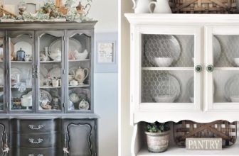 How to Decorate the Top of a Hutch