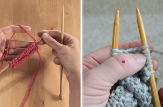 How to Hold Knitting Needles and Yarn