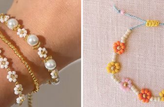 How to Make Beaded Daisy Bracelets