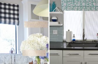 How to Make Faux Roman Shade