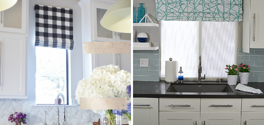 How to Make Faux Roman Shade