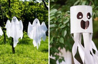 How to Make Ghosts to Hang in Trees