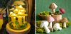 How to Make Hot Glue Mushrooms