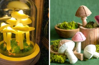 How to Make Hot Glue Mushrooms