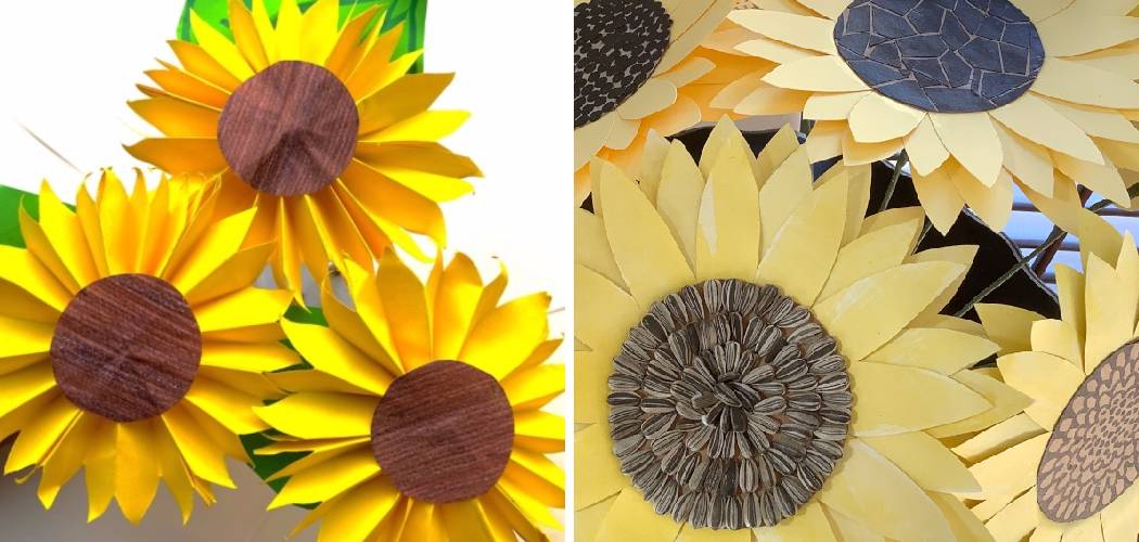 How to Make Paper Sunflowers