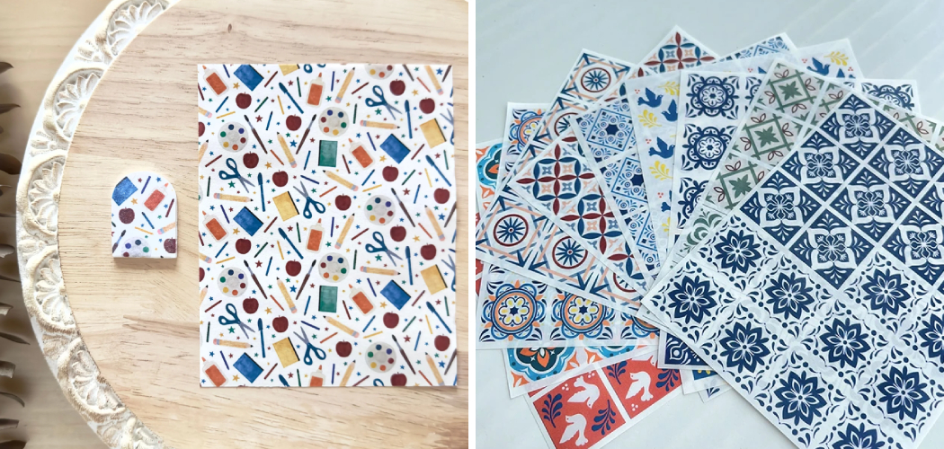 How to Make Polymer Clay Transfer Paper