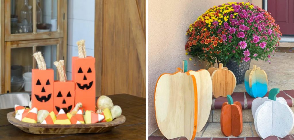 How to Make Wood Pumpkins