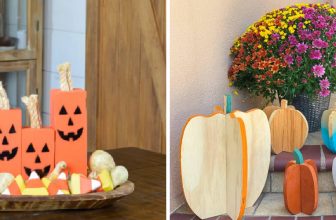 How to Make Wood Pumpkins