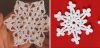 How to Make a Crochet Snowflake