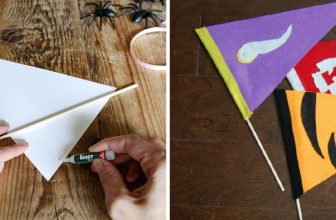 How to Make a Pennant Flag on a Stick