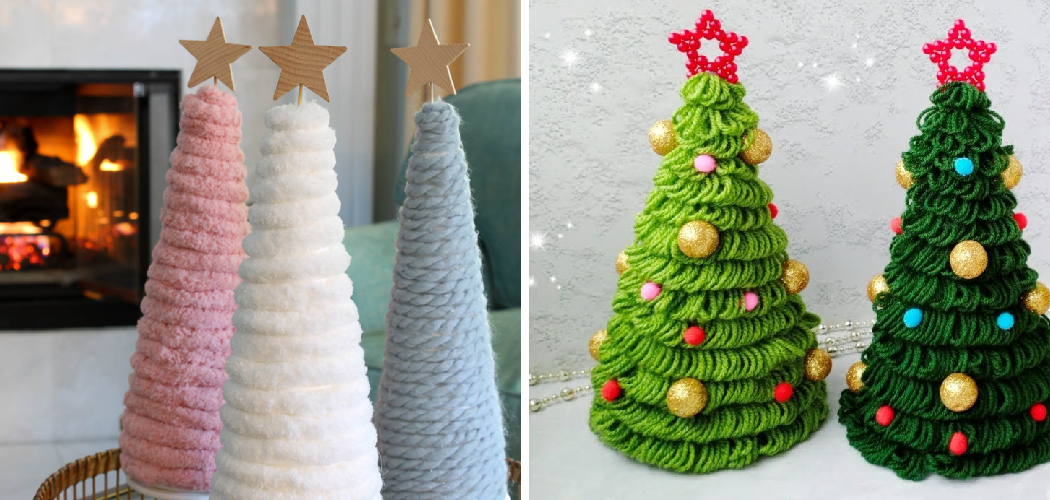 How to Make a Yarn Christmas Tree