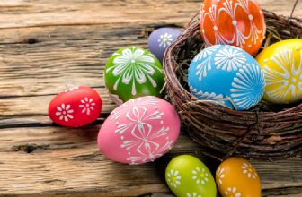 How to Paint Wooden Easter Eggs