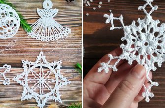 How to Starch Crochet Ornaments