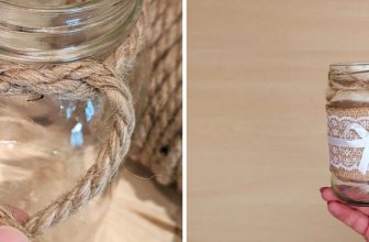 How to Tie a Twine Bow on a Mason Jar