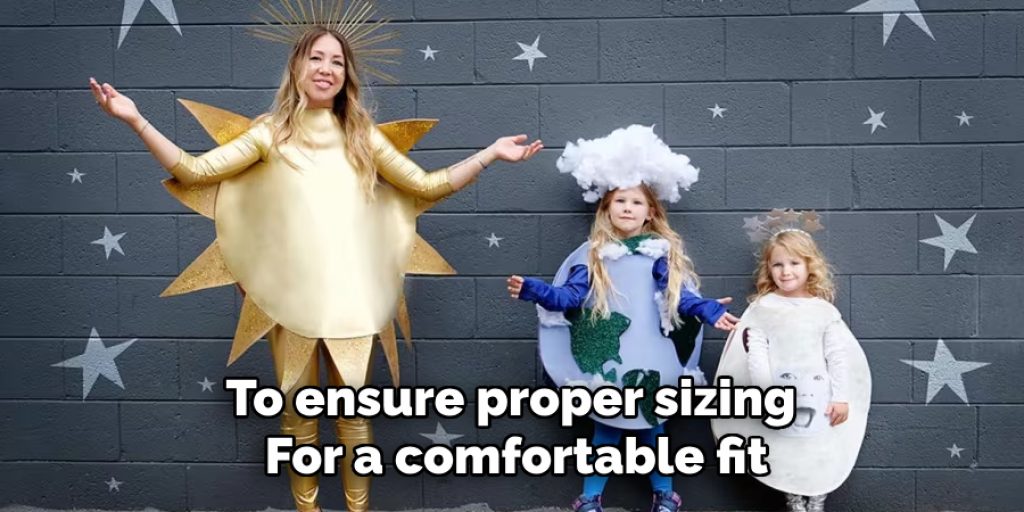 To ensure proper sizing for a comfortable fit