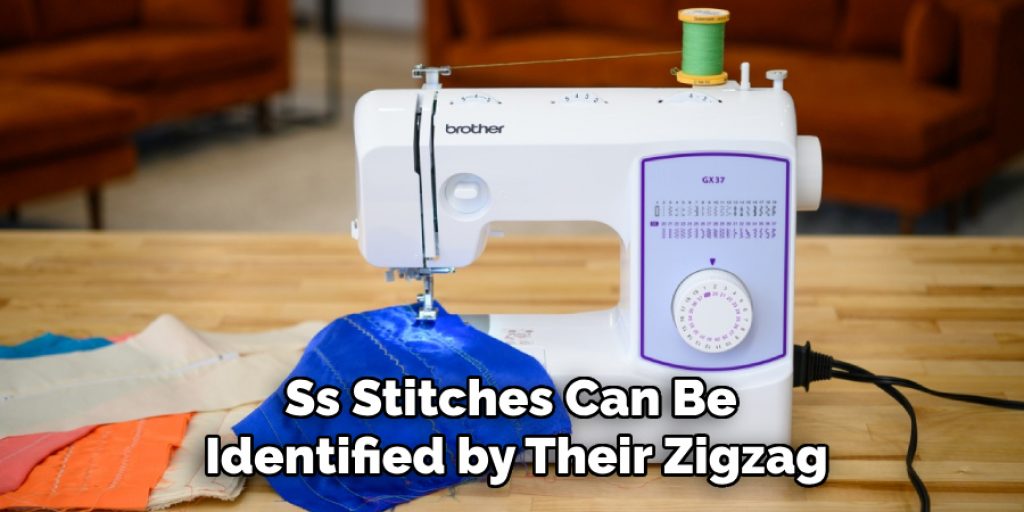 Ss Stitches Can Be Identified by Their Zigzag