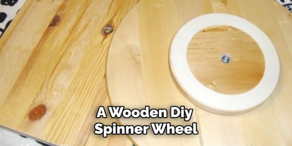 A Wooden Diy Spinner Wheel