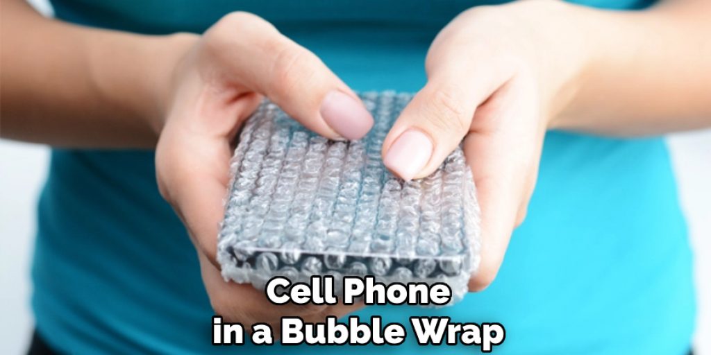 Cell Phone in a Bubble Wrap