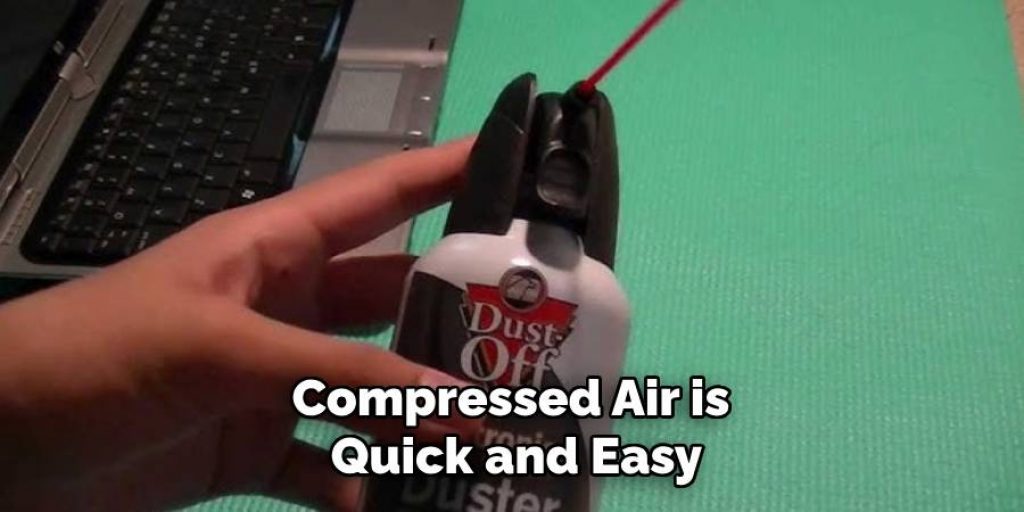 Compressed Air is a Quick and Easy