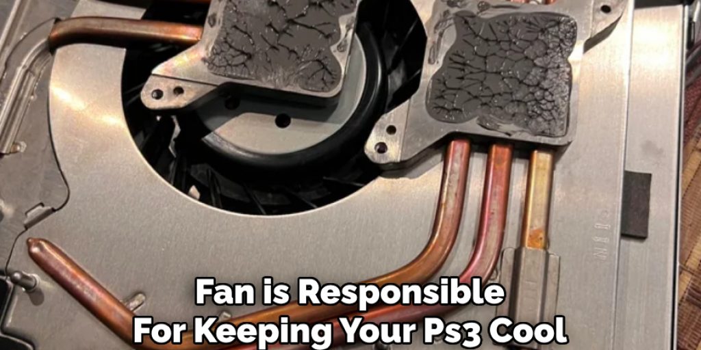 Fan is Responsible
For Keeping Your Ps3 Cool