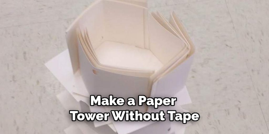 Make a Paper Tower Without Tape