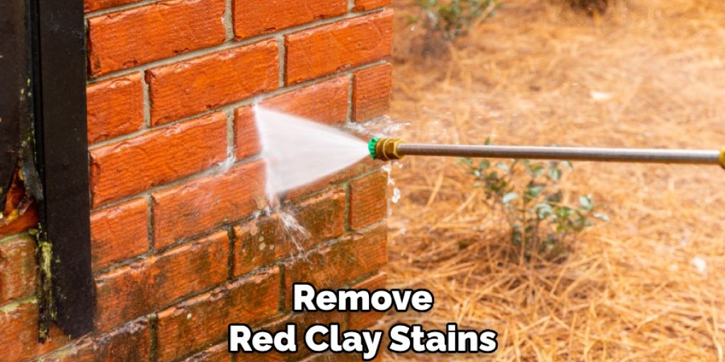 Remove
Red Clay Stains