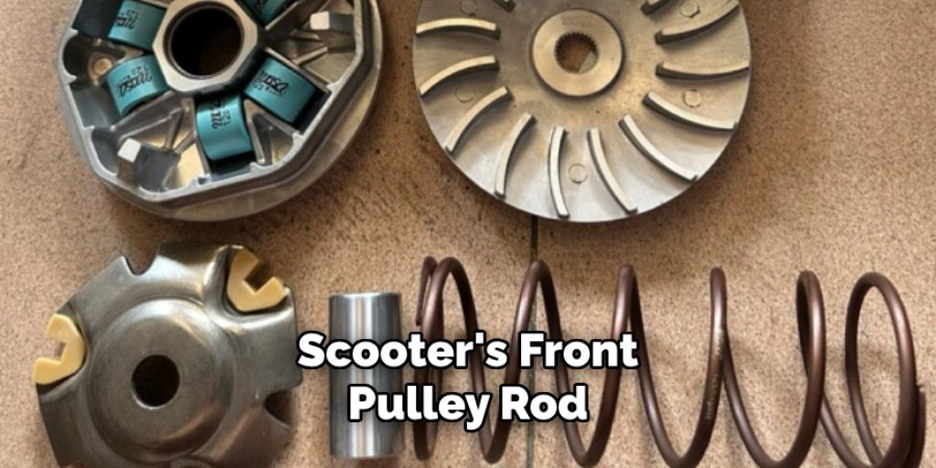 Scooter's Front Pulley Rod