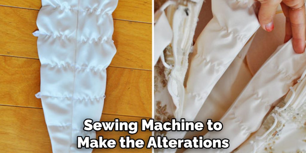 Sewing Machine to Make the Alterations