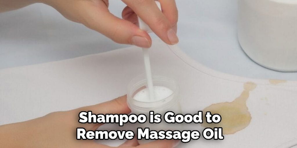 Shampoo is Good to Remove Massage Oil