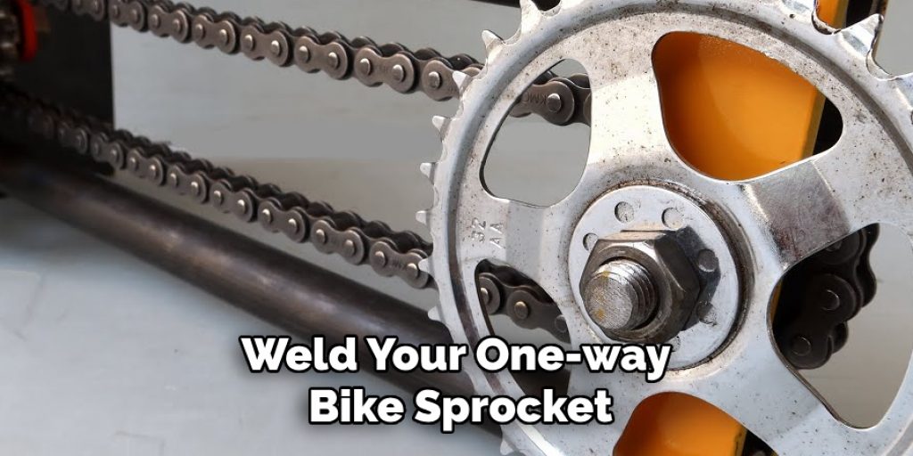 Weld Your One-way Bike Sprocket