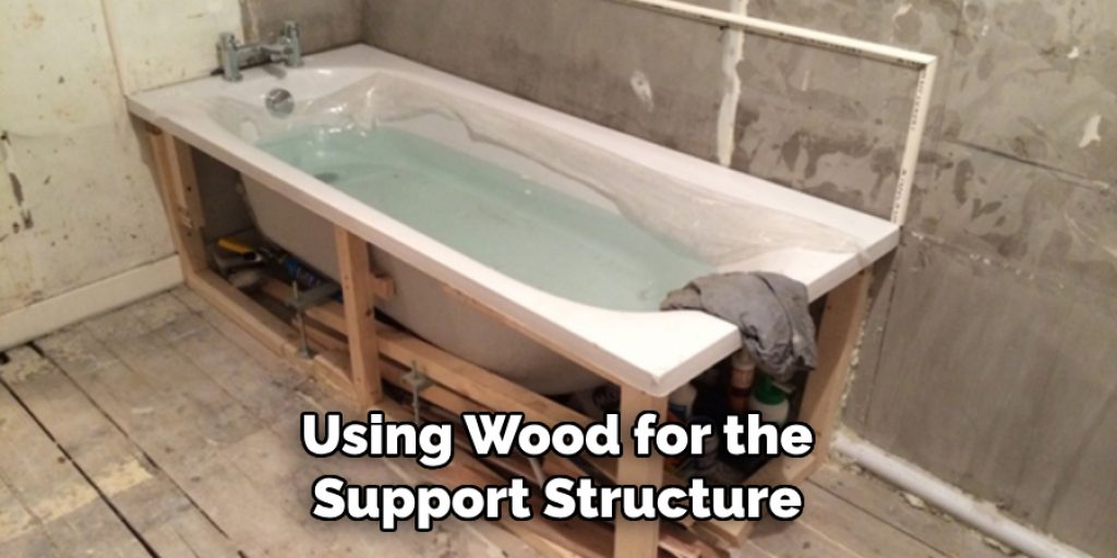 Using Wood for the Support Structure